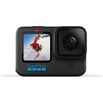 GoPro HERO10 Schwarze Actionkamera mit 5,3K60 Ultra HD-Video, 23 MP Fotos, Live-Streaming, Stabilisierung