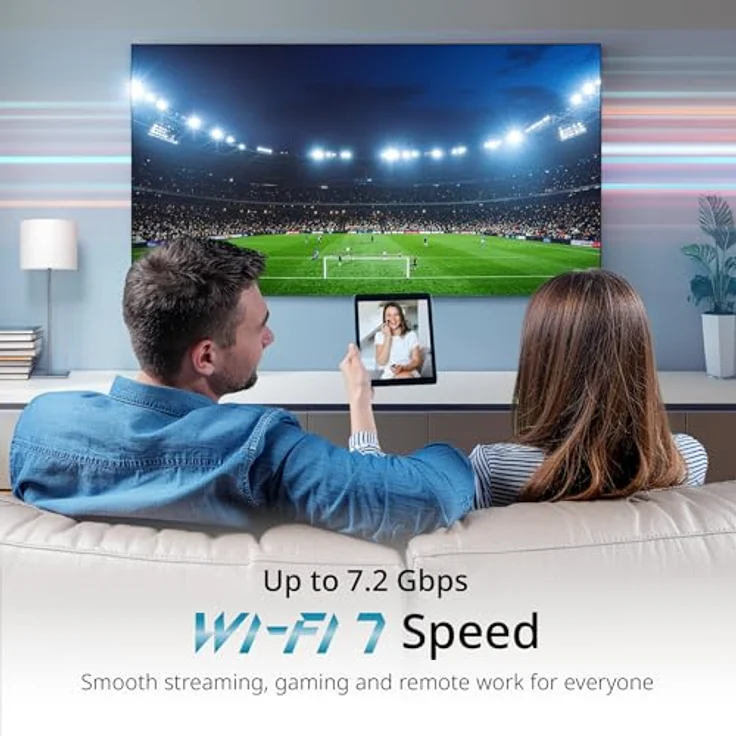 D-Link G572 5G NR BE7200 Wi-Fi 7 Router, ultraschnell mit 7,01 Gbit/s 5G, 7200 Mbit/s Wi-Fi 7, 2.5G WAN-Port, Auto-WAN-Failover, Mesh-kompatibel – Bild 4