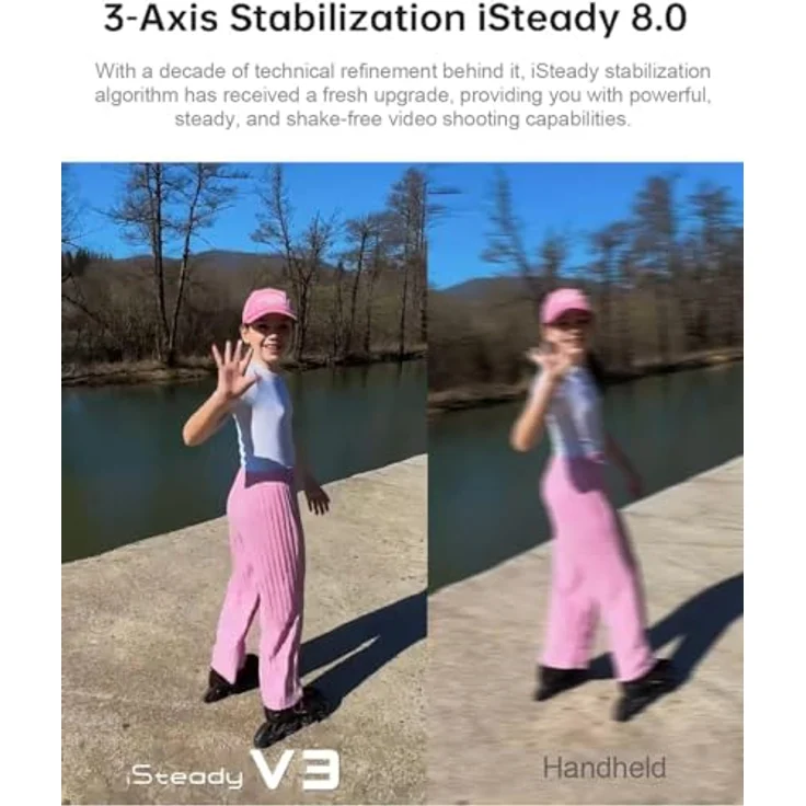 Hohem iSteady V3, Gimbal-Stativ für Smartphones, schwarz – Bild 6