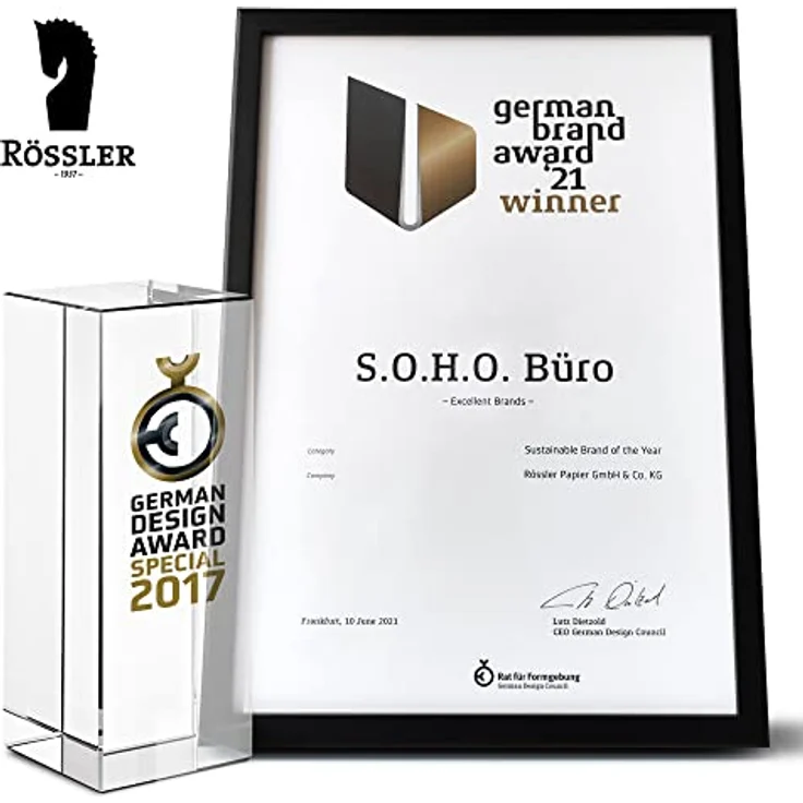 OTTO Aktenordner S.O.H.O. Special Line, Sage, DIN A4, 85 mm Rückenbreite - Preisvergleich – Bild 6