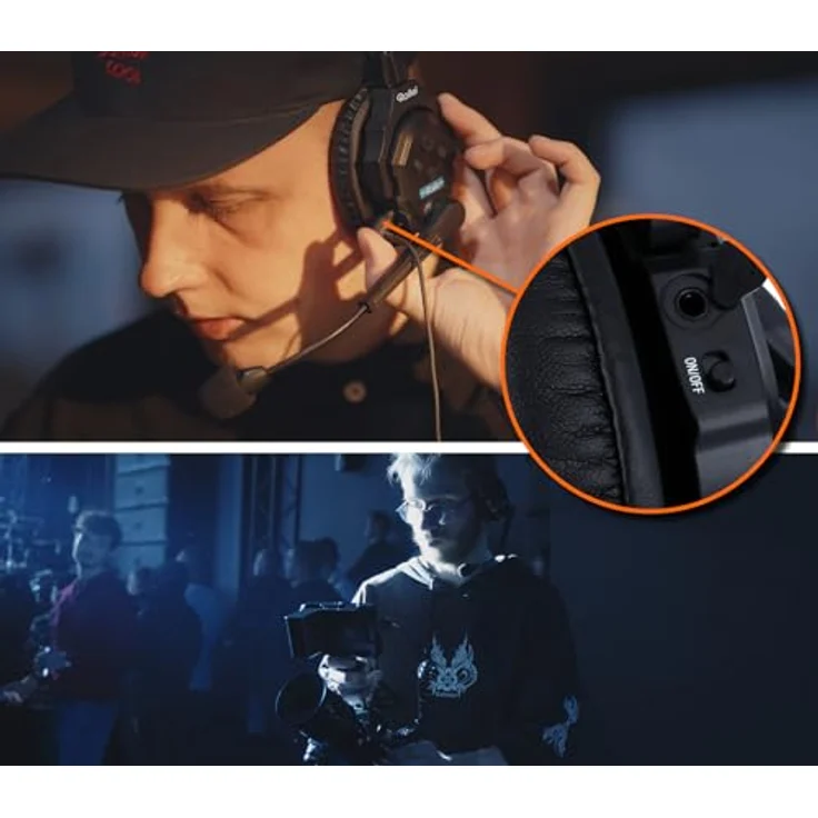 Rollei Xtalk X2 Intercom-Headset | Flexibel, Rauschunterdrückung, Live-Audio | Bis zu 350 m Reichweite, 20 Stunden Akkulaufzeit – Bild 5