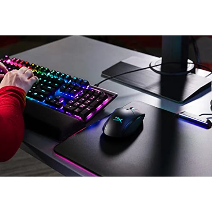 HyperX HX-MPFU-M Fury Ultra - Mauspad mit Harter Oberfläche und 360° RGB-Beleuchtung – Bild 9