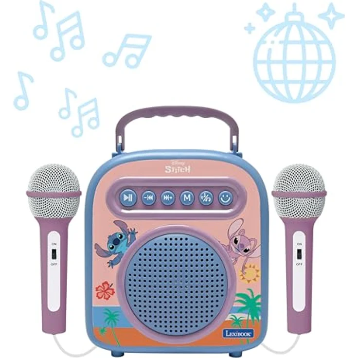 Lexibook Einstellbare Unterstützung, Bluetooth-Lautsprecher mit trendigem Design – Bild 2