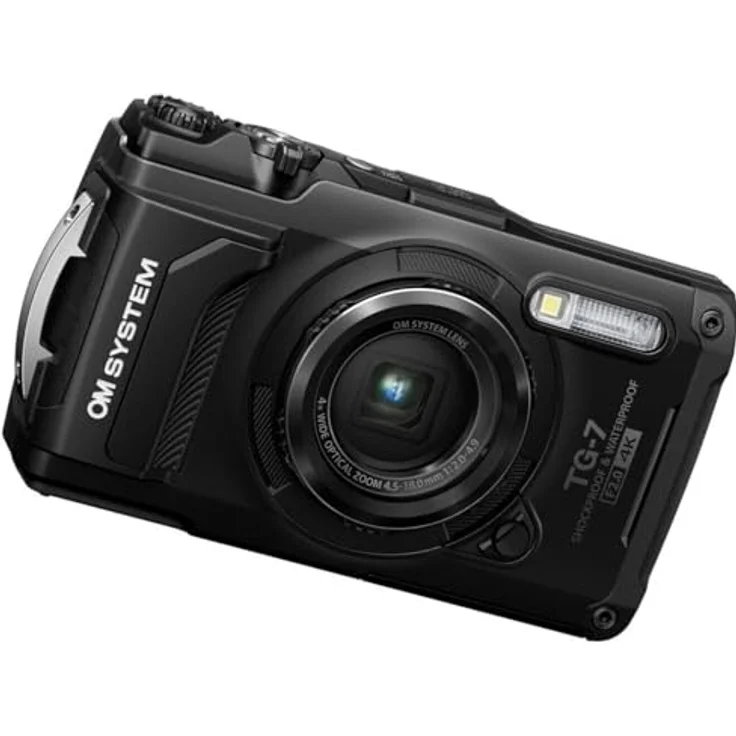 Olympus Tough TG-6 wasserdichte Kamera, Basis, schwarz – Bild 6