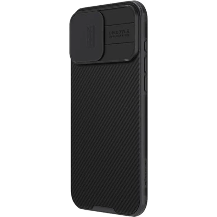 Nillkin CamShield Pro Series Schutzhülle für Apple iPhone 16 Pro Max, Schwarz, robuste Schutzfunktion mit Kameraschutz – Bild 4