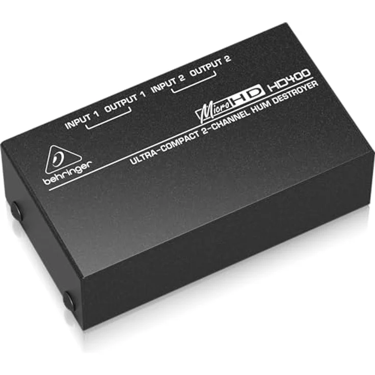 Behringer HD400 Microhd 2 Channel Hum Destroyer – Bild 2