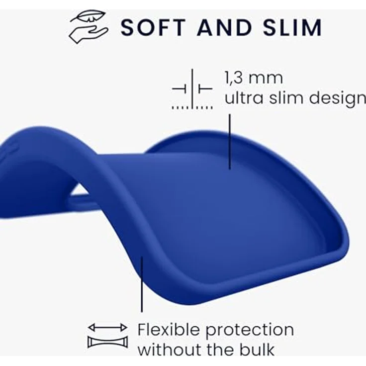 kwmobile Hülle für Samsung Galaxy A27 5G TPU Case - Flexible, rutschfeste Schutzhülle in Baltik Blau, unterstützt kabelloses Laden – Bild 5