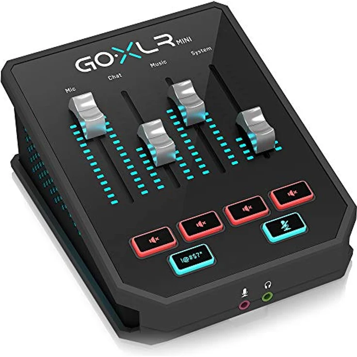 TC-Helicon GoXLR Mini, USB Mischpult mit 4 Fadern, Midas-Preamp und integrierter PC App für Live-Streaming und Content Creation – Bild 6