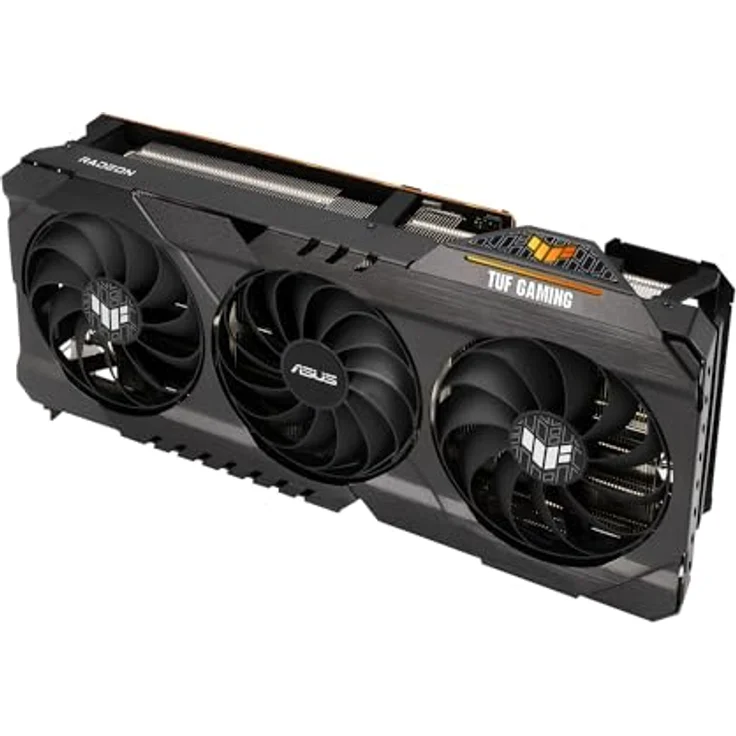 Asus TUF Gaming Radeon RX 7800 XT OG OC Grafikkarte (16 GB, GDDR6) in Schwarz mit ASUS Axial-tech Kühltechnik und Blau, Grün, Rot Beleuchtung – Bild 5