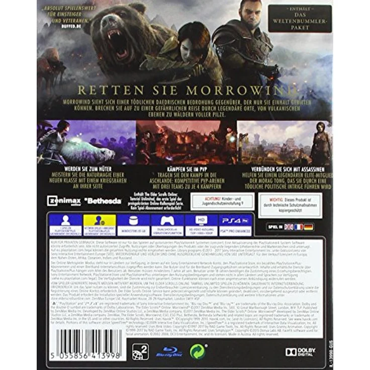 The Elder Scrolls Online: Morrowind [inkl. kostenlosem Upgrade für PS5] (Online-Game) (PS4) – Bild 2