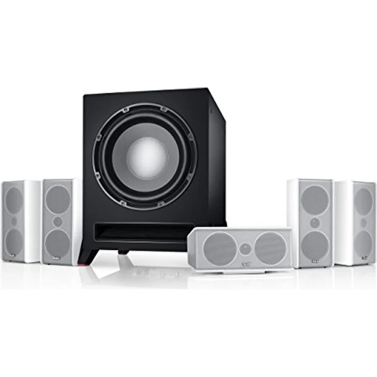 Teufel CONSONO 35 Mk3 Power Edition 5.1 Set - Heimkino Lautsprecher mit Mächtiger Subwoofer, Hi-Fi-Satelliten, Surround Soundanlage - weiß – Bild 2