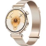 Huawei Watch GT 6, 41mm Smartwatch in Gold mit goldenem Armband