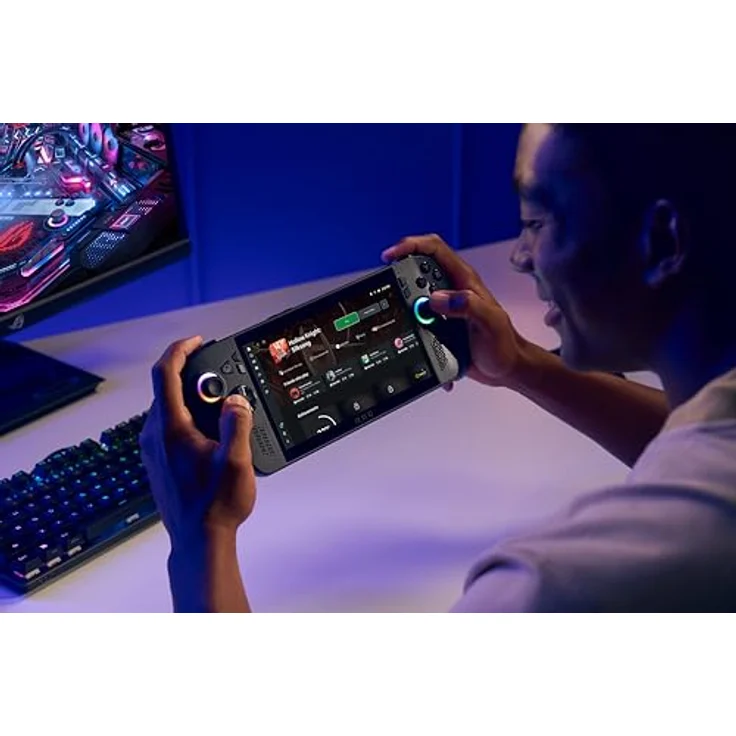 ASUS ROG Xbox Ally X RC73XA-NH011W, tragbare Spielkonsole mit AMD Ryzen™ AI Z2 Extreme Prozessor und ergonomischem Design, schwarz – Bild 6