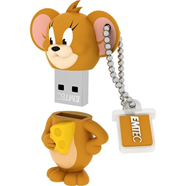 Emtec HB103 Diamant HB Jerry 16 GB USB 2.0 Capacity Mehrfarbig Player USB Flash – Leser USB Flash (16 GB, 2.0, USB Anschluss Type-a, 15 MB-s, Cap, Mehrfarbig) – Bild 3