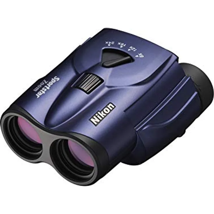 Nikon Sportstar Zoom 8-24x25 Zoom-Fernglas (8- bis 24-Fach, 25mm Frontlinsendurchmesser), Dunkelblau