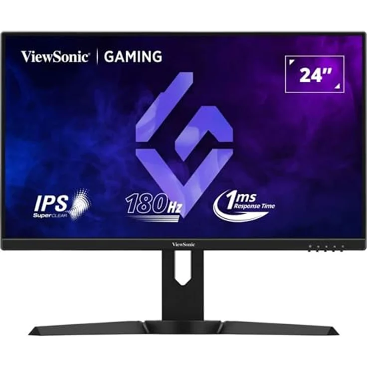 ViewSonic VX2479J-HD-PRO 61.0 cm 165Hz Gaming Monitor, SuperClear IPS-Panel, schwarz – Bild 2