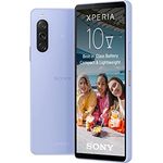 Sony Xperia 10 V (5.000-mAh-Akku, 6,1 Zoll 21:9 Wide OLED, Dreifach-Objektiv, Leicht & Kompakt, 3,5 mm Audio-Klinke, Android 13, IP65/68) 24+12 Monate Garantie  Lavendel