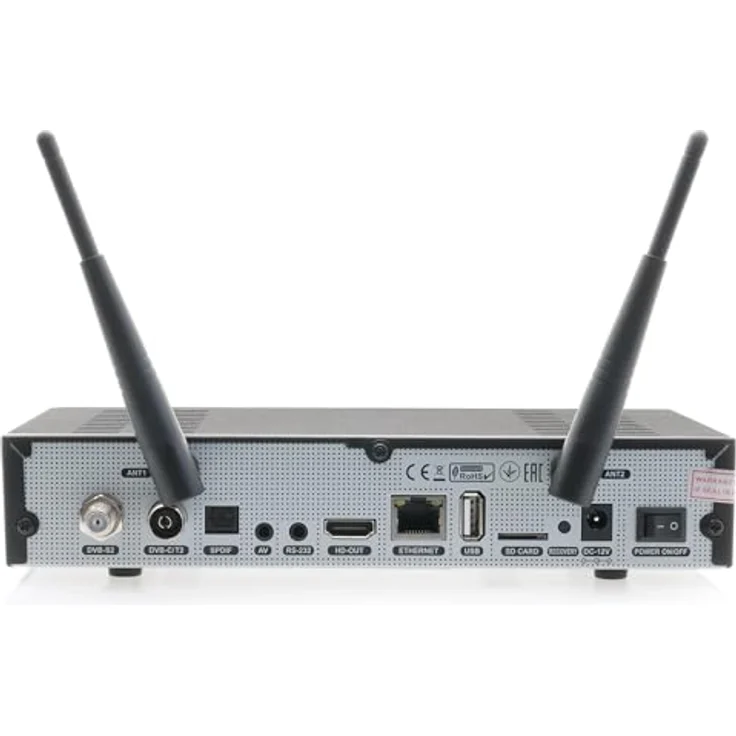 Octagon SF8008 V3 Supreme Combo, 4K UHD Linux Receiver mit DVB-S2X & DVB-C/T2 Tuner, Schwarz, Dual-Band WiFi, M.2-Schnittstelle, PVR-Funktion – Bild 2