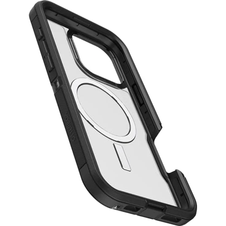 OtterBox Defender Series XT MagSafe Hülle für iPhone 16 Pro Max, stoßfest, Ultra-robust, 7X getestet nach Militärstandard, Transparent/Schwarz – Bild 5