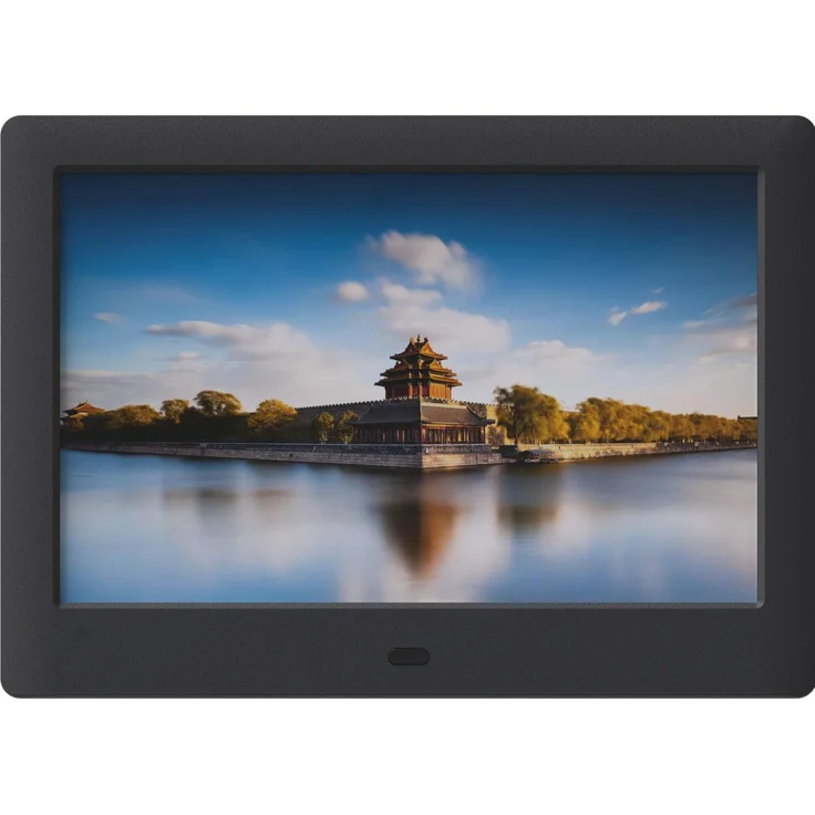 Braun Photo DigiFrame 81 Slim, 8" digitaler Bilderrahmen mit 1024 x 768 Pixel, IPS-Display, USB und SD-Karten Unterstützung, Schwarz