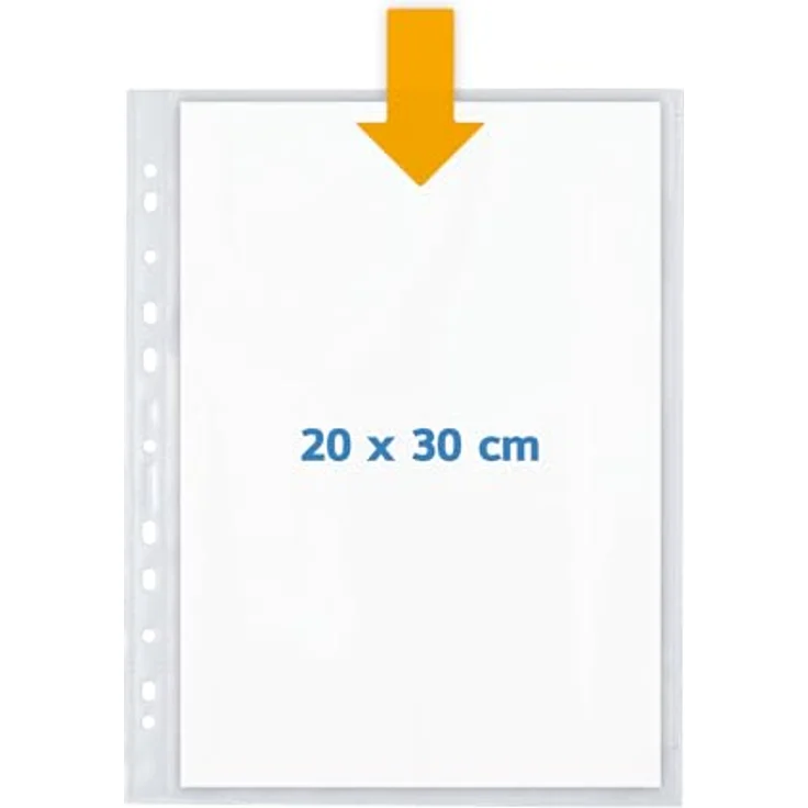 HERMA Fotophan Fotoalbum, 20x30 cm, 10 Blatt, transparent – Bild 4