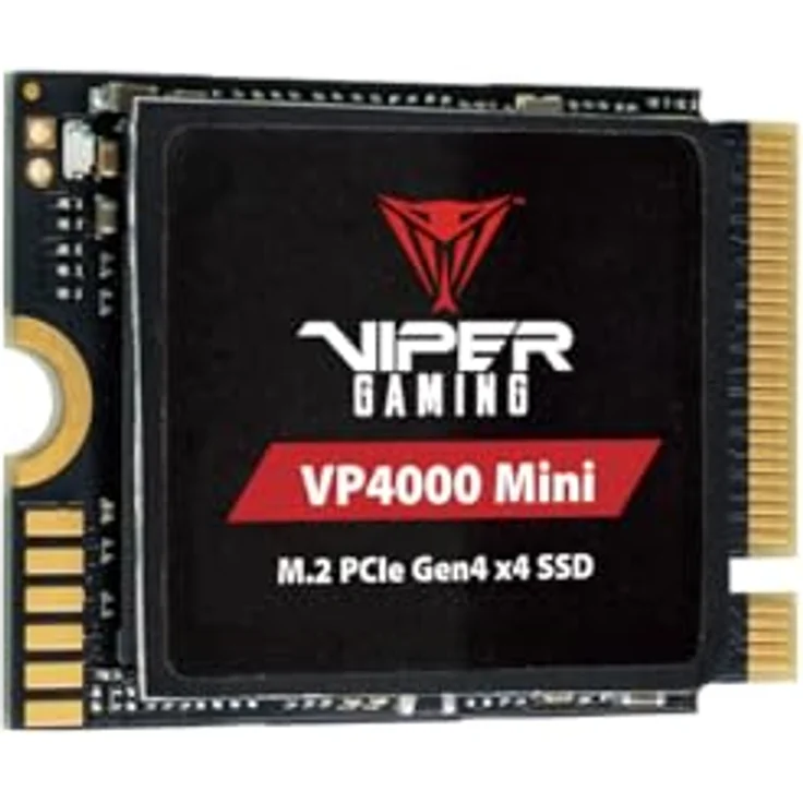 Patriot Memory Viper VP4000 Mini 500GB M.2 PCIe Gen4 x4 SSD - Solid State Drive - VP4000M500GM23, 4.700 MB/s Lesegeschwindigkeit, 1.700 MB/s Schreibgeschwindigkeit, NVMe 1.4 konform – Bild 3
