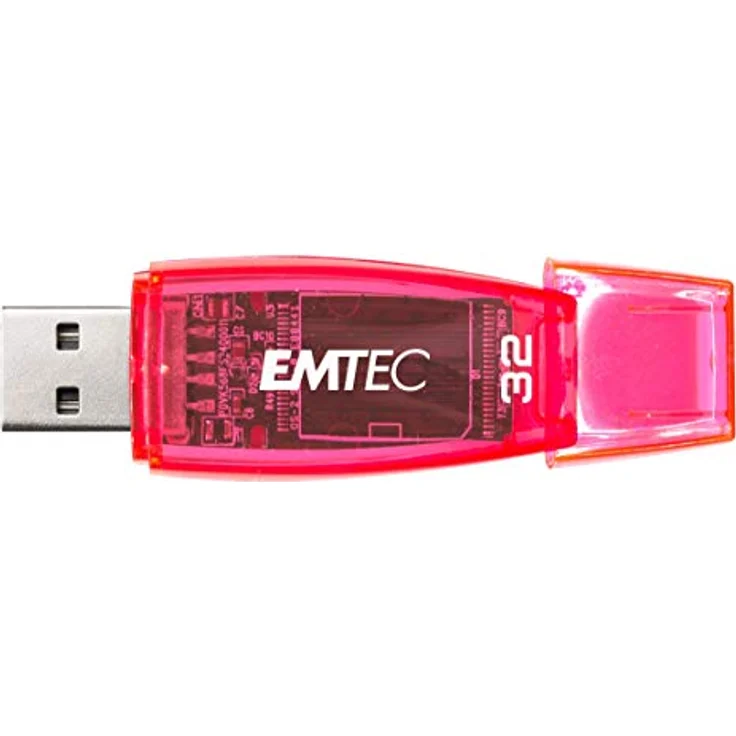 Emtec USB-Stick C410 NEON 2.0, 32 GB Speicher, Fluo-Design, USB-A, kompatibel mit Mac und Windows – Bild 16