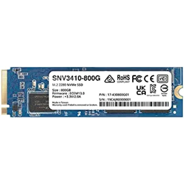 Synology M.2 2280 NVMe SSD SNV3410-800G 800GB