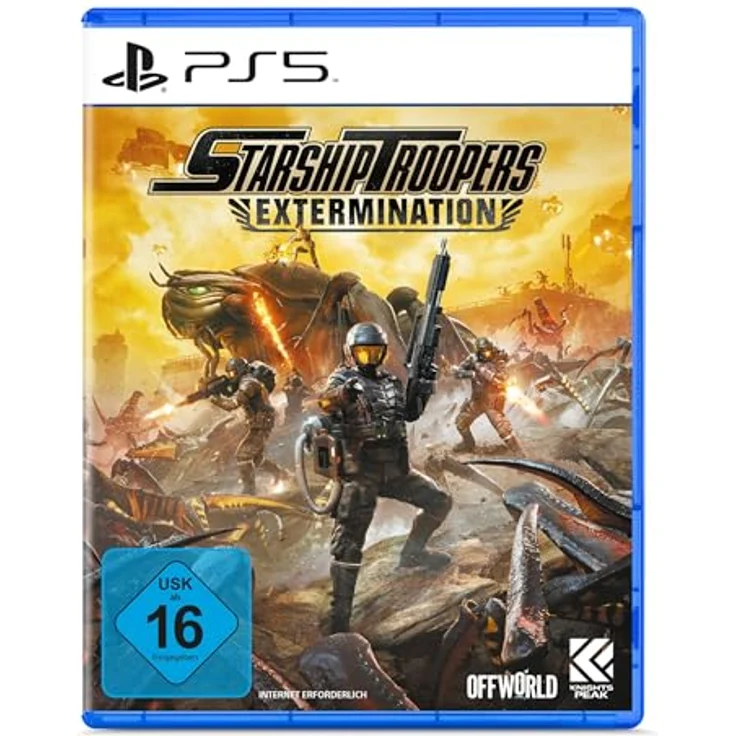 U&I Entertainment Starship Troopers Extermination - PS5, Action-Spiel mit sechs einzigartigen Klassen und authentischen Waffen der Starship Troopers-Franchise – Bild 1