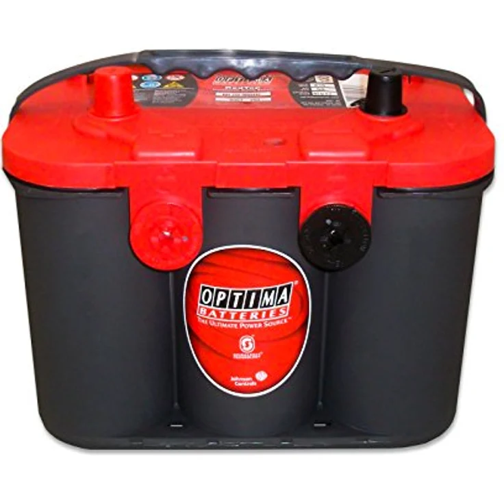 Optima Red Top RT U - 4.2, 12V 50Ah AGM Starterbatterie mit Spiralcell Technologie und 815 A Kälteprüfstrom – Bild 2