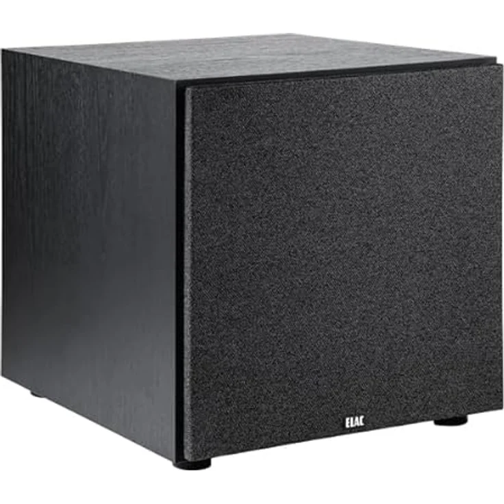 ELAC Debut 3.0 DS123, 12'' Subwoofer mit 200 W Leistung, präzisem Bass und edlem Design – Schwarz – Bild 3