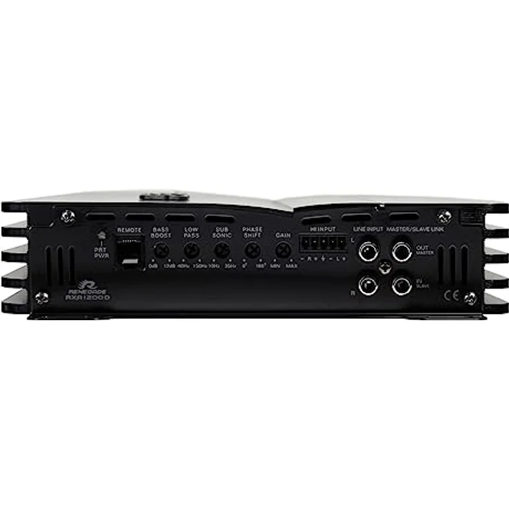 Renegade RXA1200D Monoblock Endstufe Verstärker 1-Kanal, Class D Digital, 1200 Watt Max., Schwarz – Bild 2