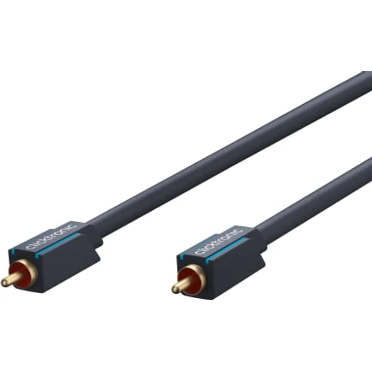Clicktronic Casual Cinch Videokabel Cinch-Stecker / Cinch-Stecker, 1m RAL – Bild 1