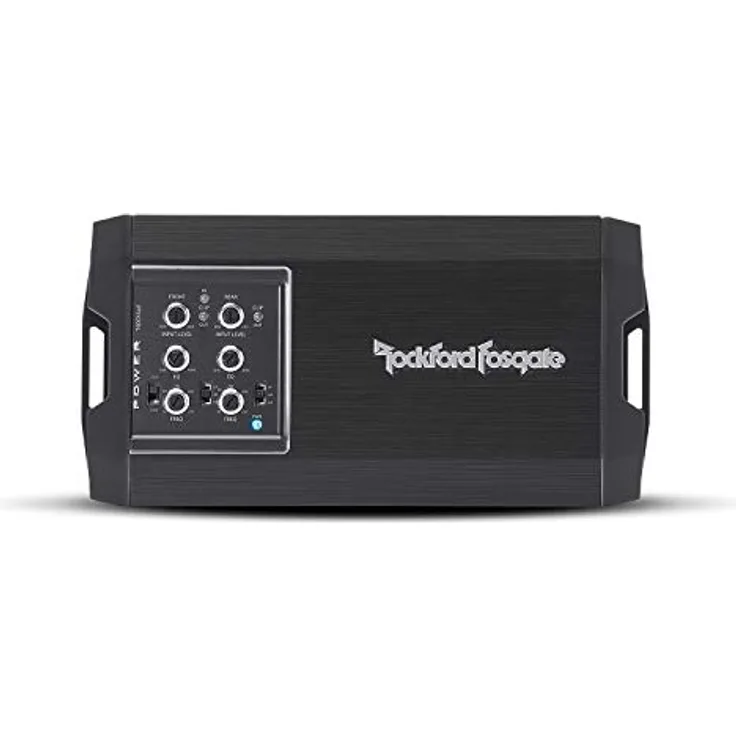Rockford Fosgate T400x4ad, 4-Kanal Class-AD Verstärker mit 4 × 100 W RMS, Aluminiumgehäuse und C.L.E.A.N.-Setup