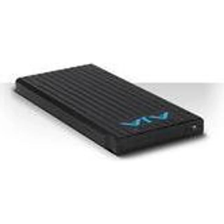 AJA Pak 1TB (HFS+), Externe Festplatte mit 1 TB Speicher, Schwarz