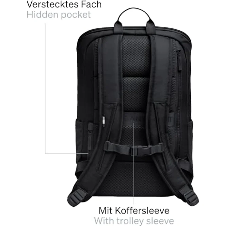 Got Bag Pro Pack Business-Rucksack, 47 cm mit Laptopfach, schwarz, 100% Polyester – Bild 3