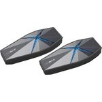 ASMAX F1 Pro Bluetooth Kommunikationssystem Doppelset, 5.3 Dual-Chip, bis zu 21 Std. Akkulaufzeit, IP67 wetterfest, Schnellladung über USB-C