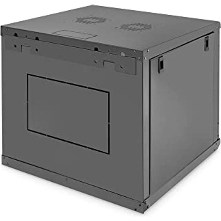 DIGITUS dn1909uecn Schrank mit 9-Zoll Wand für Netze, Schwarz – Bild 3