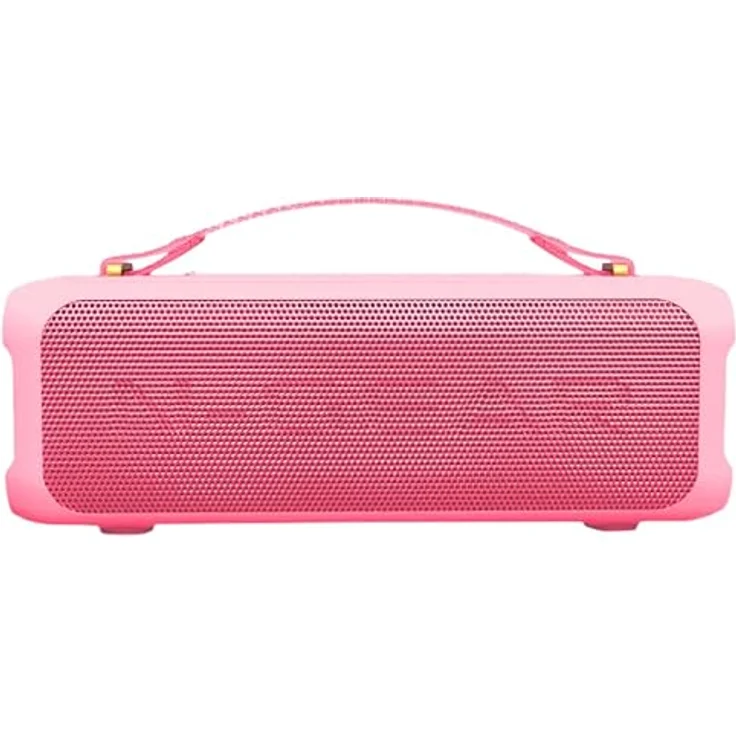 N-Gear Blazooka 703 Rosa Bluetooth Lautsprecher - Tragbar, kabellos, inkl. Mikrofon & Disco Licht, 100W, 5h Spielzeit – Bild 3