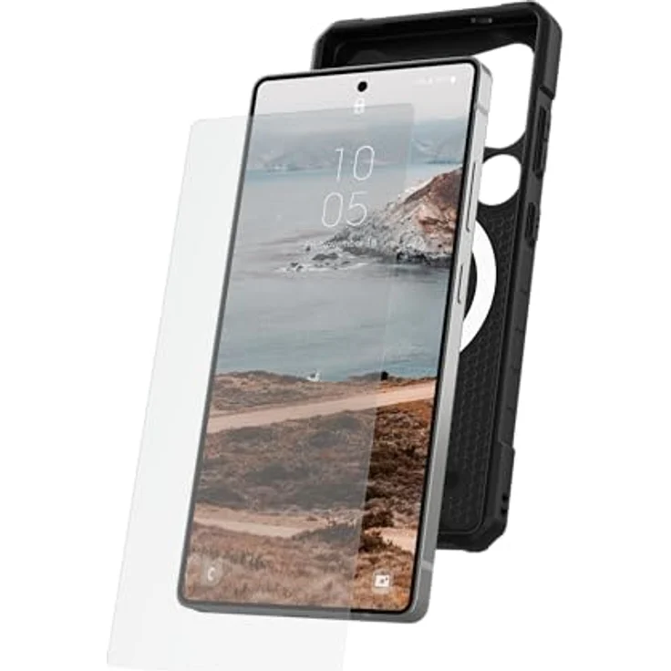 URBAN ARMOR GEAR Tempered Glass Displayschutz-Glas Samsung Galaxy S25 Ultra, Zweifach gehärtetes Glas, Anti-Fingerabdruck, Ultra klar – Bild 5