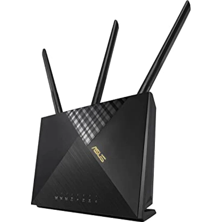 ASUS AX56 AX1800, WiFi 6 Router mit 1800Mbps, Schwarz – Bild 1