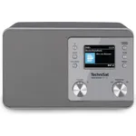 TechniSat Digitradio 307 BT Digitalradio mit Bluetooth, DAB+, UKW (FM), silber