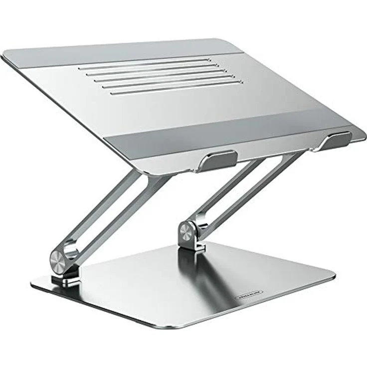 Nillkin Laptop-Ständer, verstellbare Aluminium-Tischhalterung für MacBook und andere Notebooks, ergonomisches Design, Silikon-Pads, schwarz – Bild 1