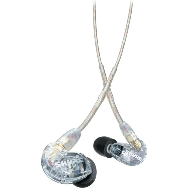 Shure SE215-CL Professionellen Ohrhörer mit Sound Isolating Design, dynamischem MicroDriver und transparentem Kabel mit 3,5-mm-Klinke für transparenten Klang mit tiefen Bässen – Bild 5