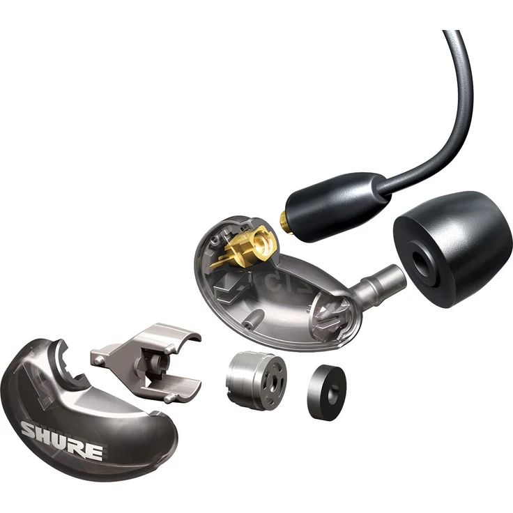 Shure SE215-CL Professionellen Ohrhörer mit Sound Isolating Design, dynamischem MicroDriver und transparentem Kabel mit 3,5-mm-Klinke für transparenten Klang mit tiefen Bässen – Bild 4