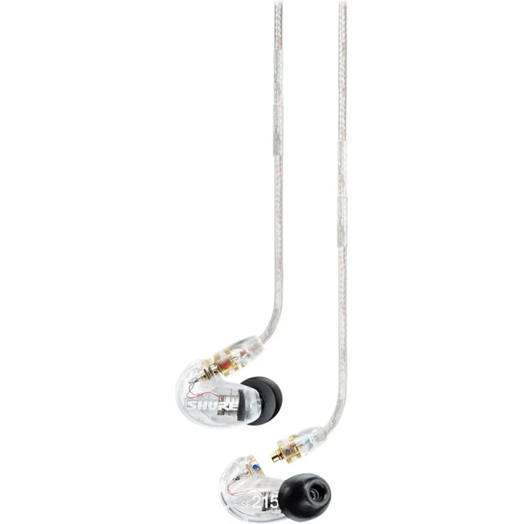 Shure SE215-CL Professionellen Ohrhörer mit Sound Isolating Design, dynamischem MicroDriver und transparentem Kabel mit 3,5-mm-Klinke für transparenten Klang mit tiefen Bässen – Bild 7