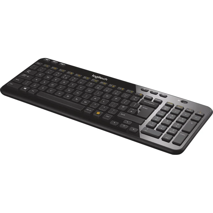 Logitech K360 Kabellose Tastatur, 2.4 GHz Verbindung via Unifying USB-Empfänger, 6 Multimedia-Tasten & 12 F-Tasten, Kompaktes & Leises Design, 3-Jahre Batterielaufzeit, Deutsches QWERTZ-Layout – Bild 4