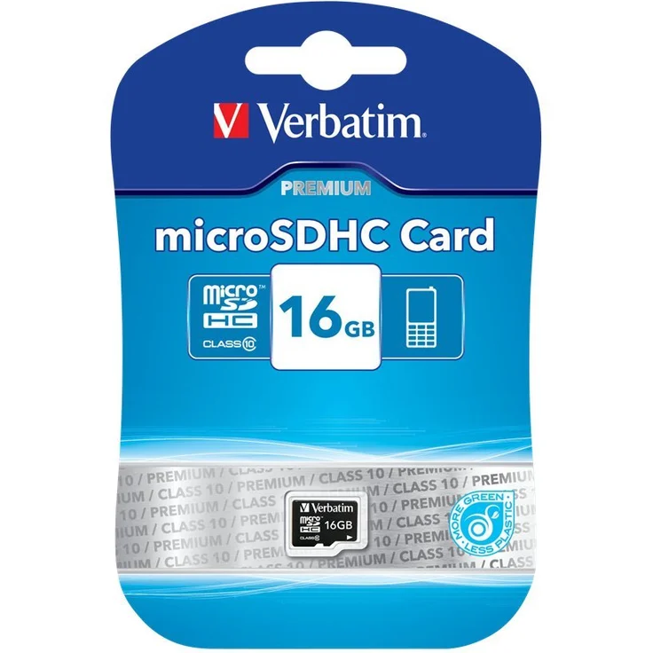Verbatim microSDHC 16GB Speicherkarte - SD-Karte - Klasse 10 - schwarz – Bild 2
