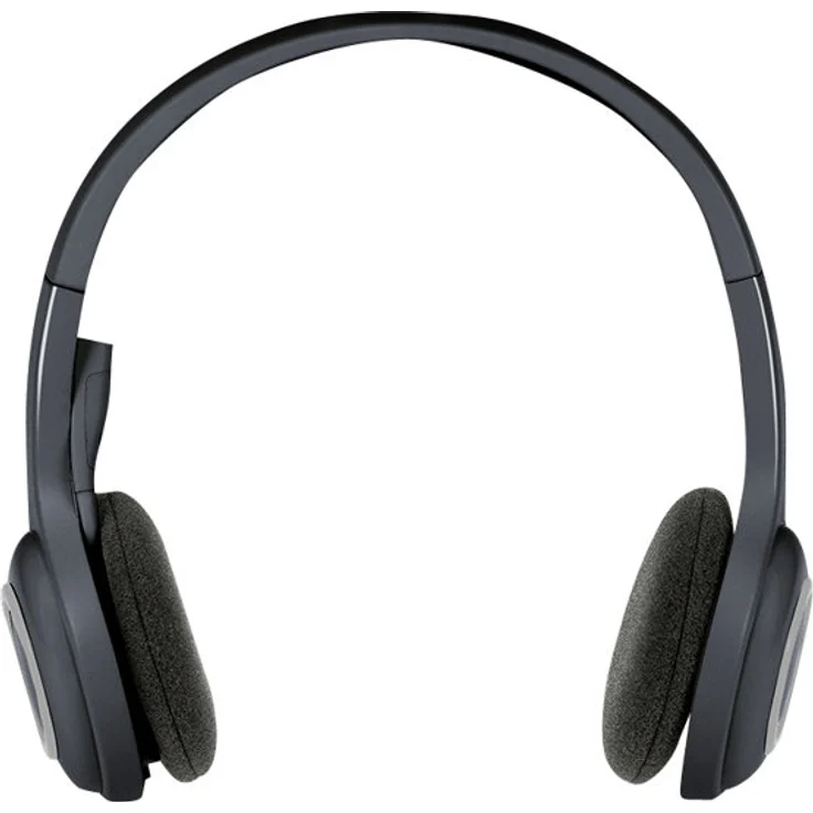 Logitech H600 Kabellose Kopfhörer mit Mikrofon, Stereo-Headset, rotierendes Mikrofon mit Rauschunterdrückung, Wireless USB-Empfänger, 10 m Reichweite, lange Batterielaufzeit, geeignet für PC/Mac/Laptop, Headset, schwarz (981-000342) – Bild 5