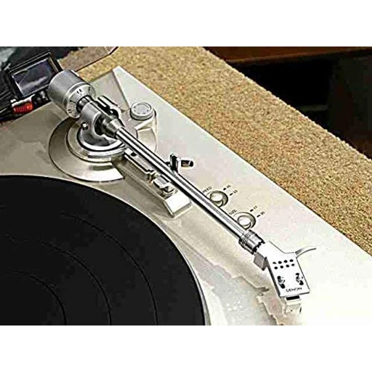 Denon DP-300 F Vollautomatischer Plattenspieler (Riemenantrieb, integrierter Vorverstärker) premium silber – Bild 4